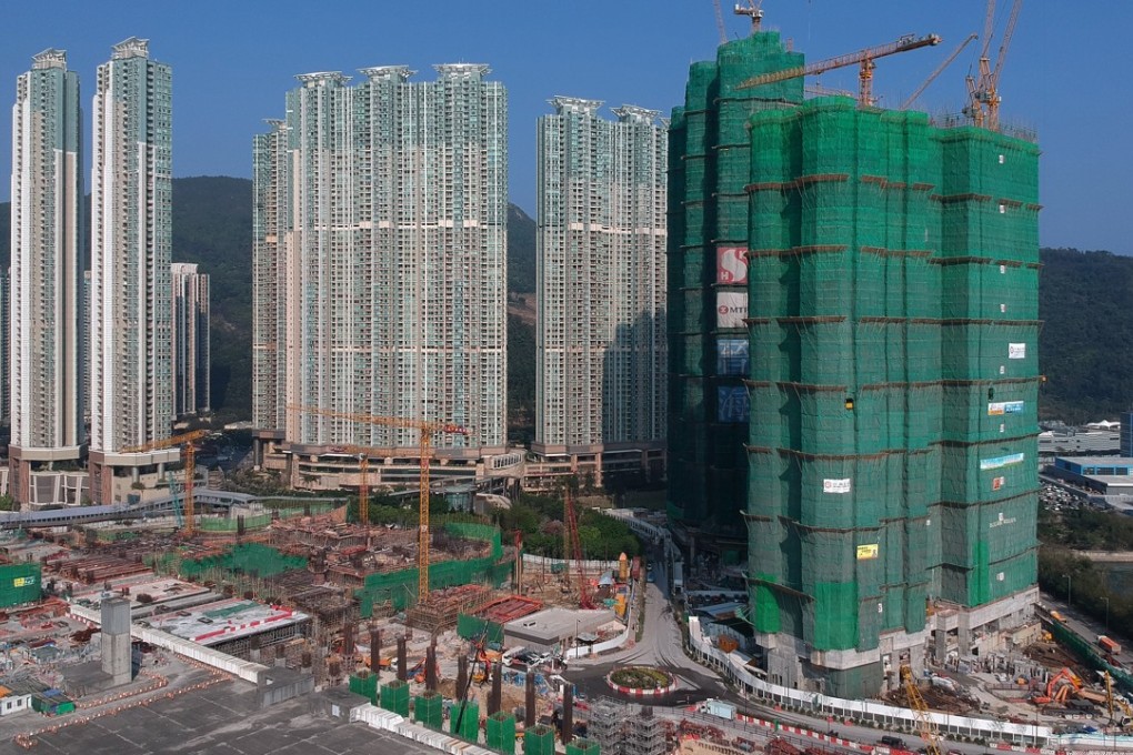 Sun Hung Kai Properties’ Wings at Sea project is coming up at Lohas Park in Tseung Kwan O. Photo: Martin Chan