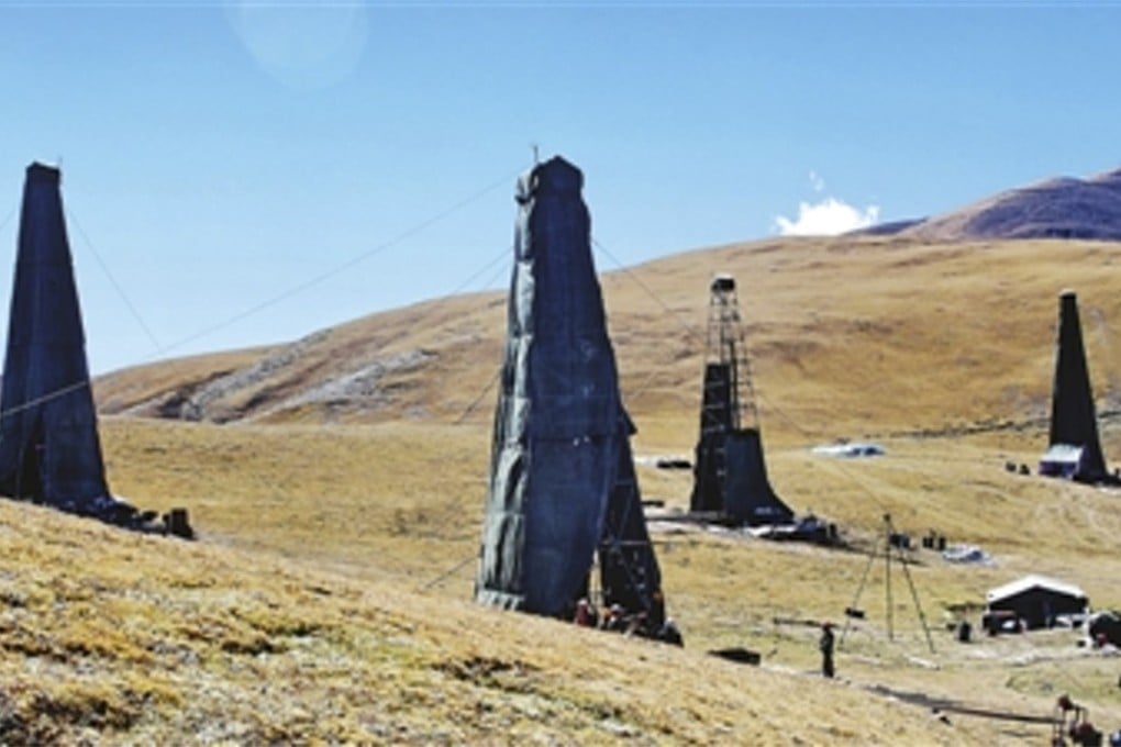 Recent discoveries by Chinese scientists have put the potential value of minerals under Lhunze and surrounds at US$58 billion. Photo: China Geological Survey