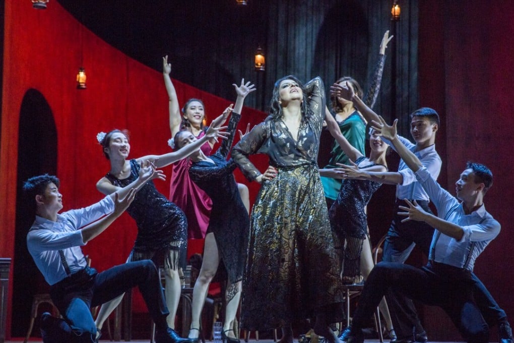 Varduhi Abrahamyan in Opera Hong Kong’s production of Bizet's Carmen.