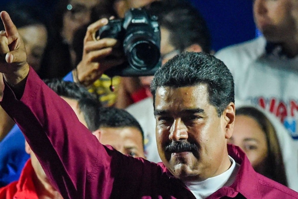 Venezuelan officials declared socialist leader Nicolas Maduro the easy winner of Sunday’s presidential election. Photo: AFP