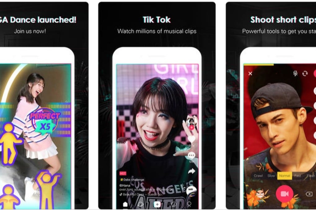 The short-form video app Douyin, also known as Tik Tok outside China, was the App Store’s most popular non-game download in the first three months of this year. Photo: Tik Tok