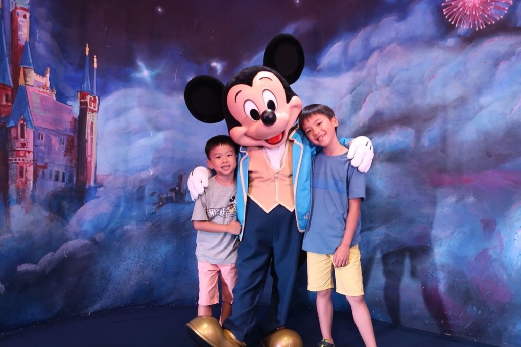 The trip to Shanghai Disneyland was another chance for the children to practise Mandarin. Photo: Anita Shum