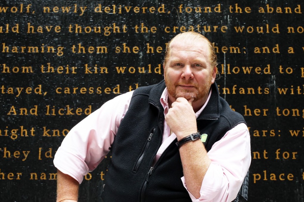 Celebrity chef Mario Batali at Lupa by Mario Batali in Central, Hong Kong, in 2012. Photo: SCMP Picture