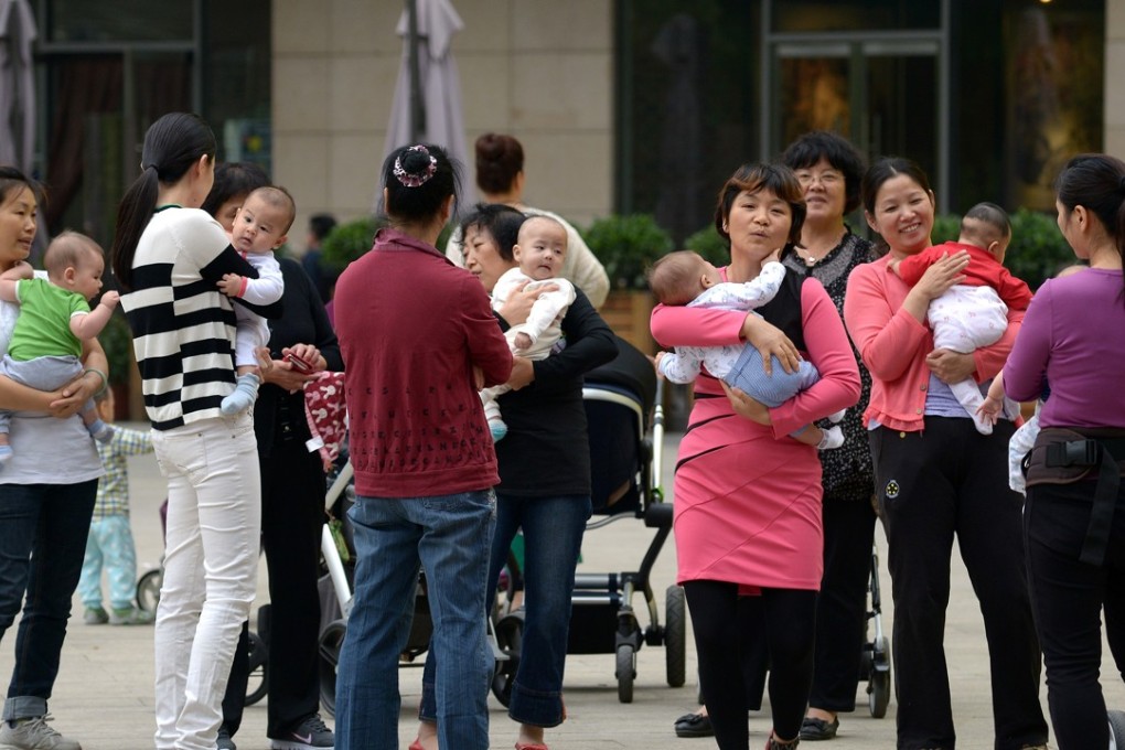 The Chinese government has tried to limit family sizes over the past four decades. Photo: AFP