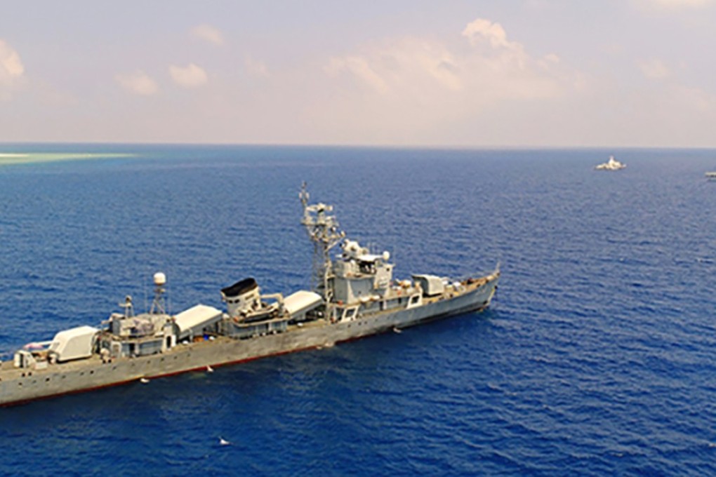 China’s navy and coastguard said they had expelled 10 vessels during the joint patrols. Photo: 81.cn