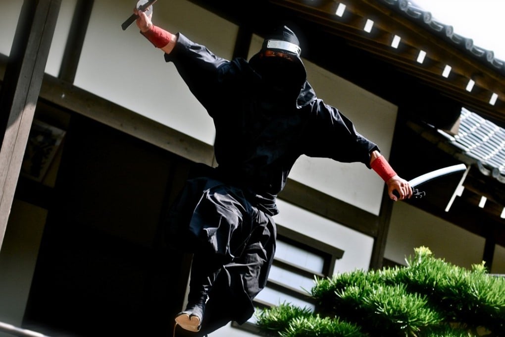 A performer at Toei Kyoto Studio Park in Kyoto, which celebrates the feudal days of samurais, ninjas, ronin and geishas.