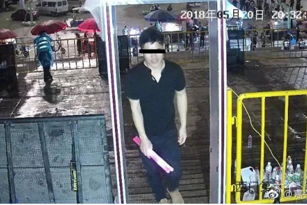 Yu was identified at a Jacky Cheung concert three years after a dispute that resulted in him being placed on a wanted list. Photo: Weibo.