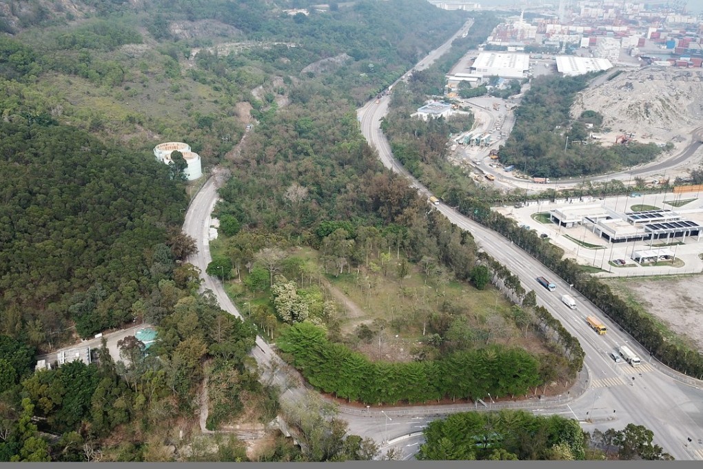 The site in Tuen Mun won by Goodman. It is expected to yield a total gross floor area of 852,000 sq ft. Photo: Winson Wong