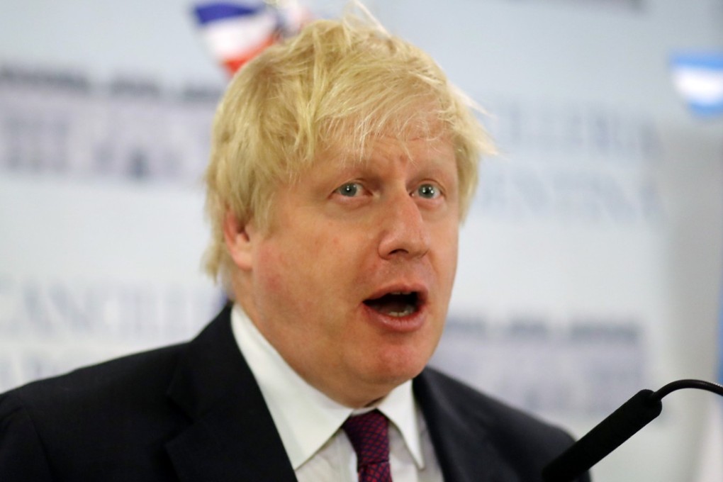 Britain’s Foreign Secretary Boris Johnson. Photo: Reuters