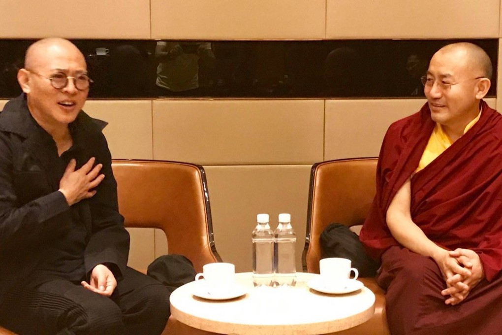 Jet Li’s photo on his Facebook page. Photo: Facebook