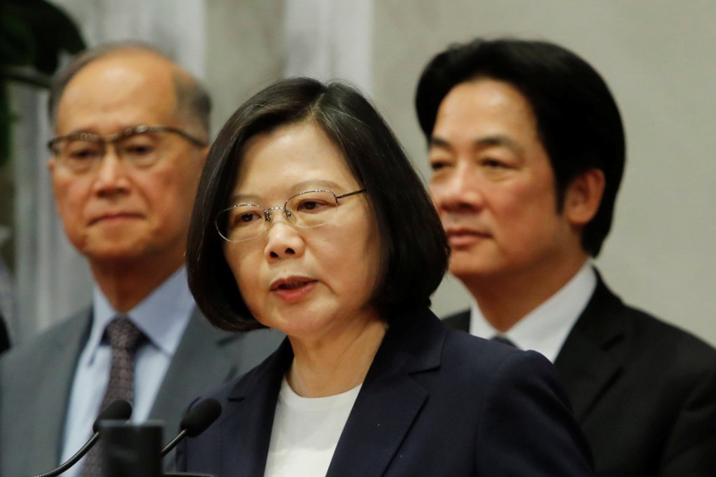 Taiwanese President Tsai Ing-wen expressed her anger with Beijing after Burkina Faso’s defection. Photo: Reuters