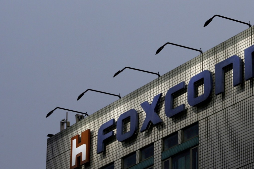 Foxconn, also known as Hon Hai Precision Industry, is the world’s biggest contract electronics manufacturer, whose products include Apple’s iPhones. Photo: Reuters