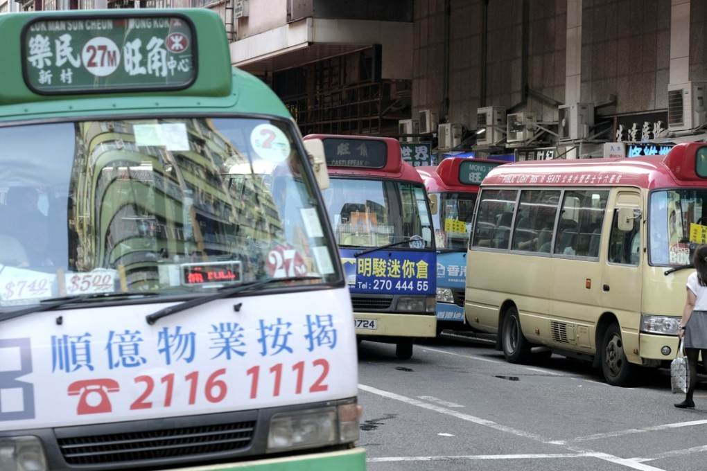 Extra passengers on overloaded minibuses would not be able to wear seat belts, putting them at risk of serious injury, or worse, in case of sudden braking or a traffic accident. Photo: Fung Chang