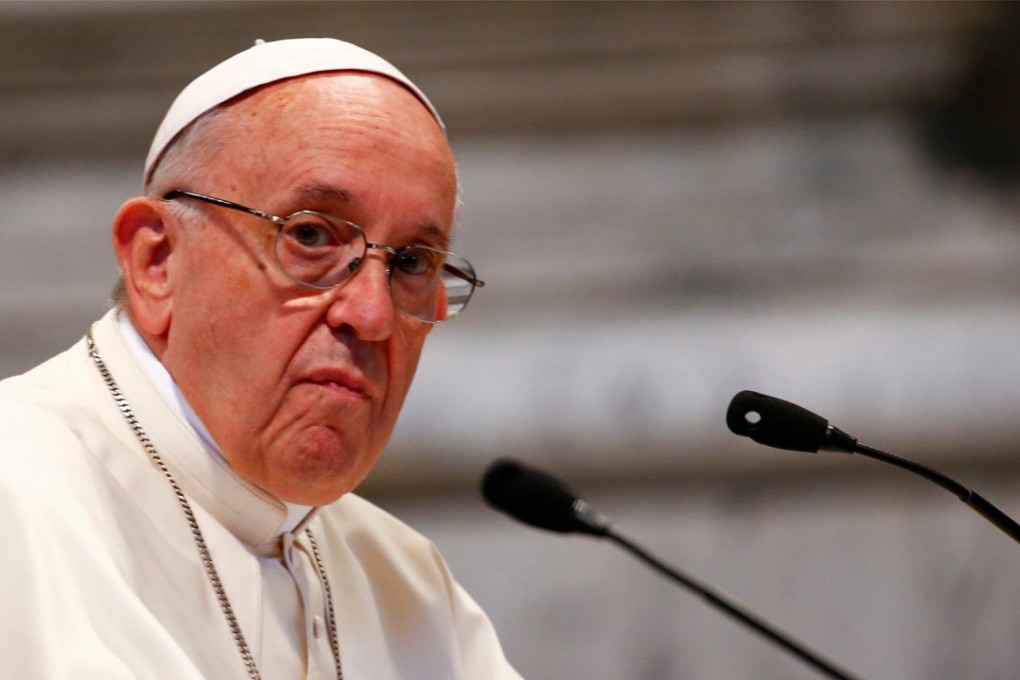 Pope Francis in Rome, Italy earlier this month. Photo: Reuters