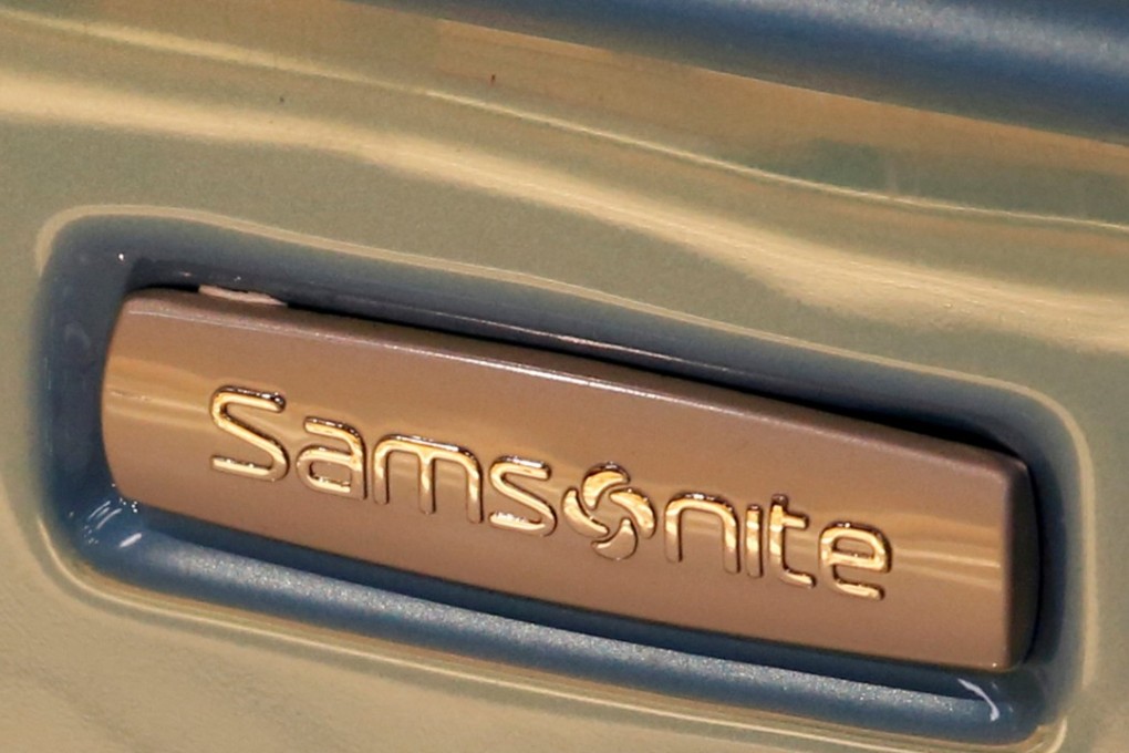 FILE PHOTO: A Samsonite suitcase is displayed at a store in Hong Kong, China March 14, 2017. REUTERS/Bobby Yip/File Photo