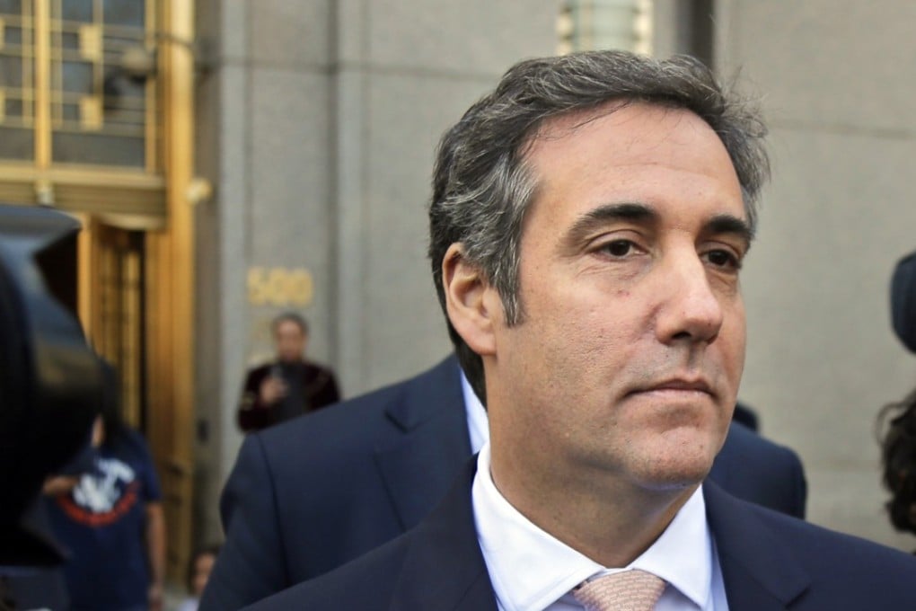 Michael Cohen, President Donald Trump's personal attorney, was awarded a US$1 million contract by Columbus Nova, a company handling the Russian billionaire Viktor Vekselberg’s investments. That contract is now under review by federal investigators probing Russian interference in the 2016 election. Photo: AP