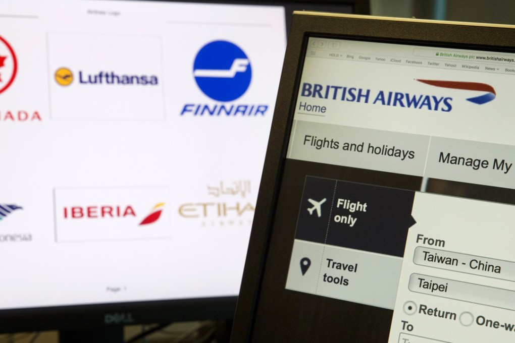 Global airlines are generally complying with Beijing’s demands to refer to Taiwan explicitly as a part of China, despite the White House’s call this month to stand firm against such “Orwellian nonsense”. Photo: AP