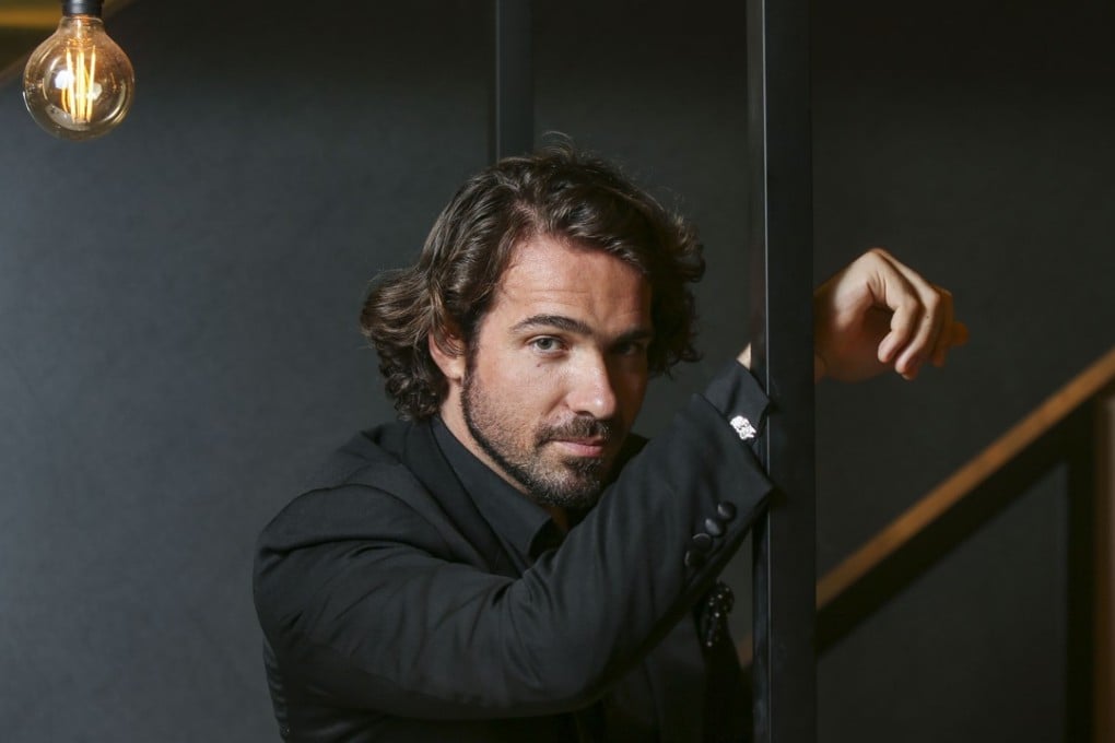 South African stage actor Jonathan Roxmouth began his professional career as a singer at the age of 19. Photo: Xiaomei Chen