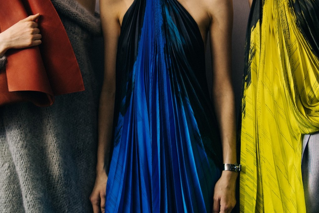 Poiret’s draped styles were revolutionary in the 1910s and have been updated by Yiqing Yin for the autumn-winter 2018 collection. Photo: Adam Katz Sinding