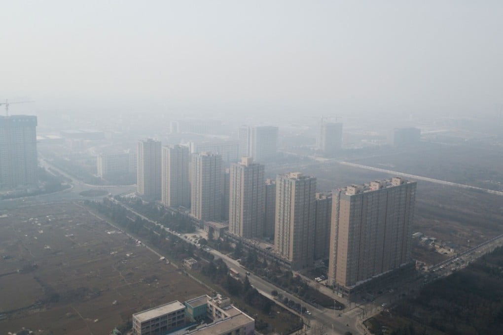 Xian in Shaanxi province has some of the worst air quality in China. Photo: AFP