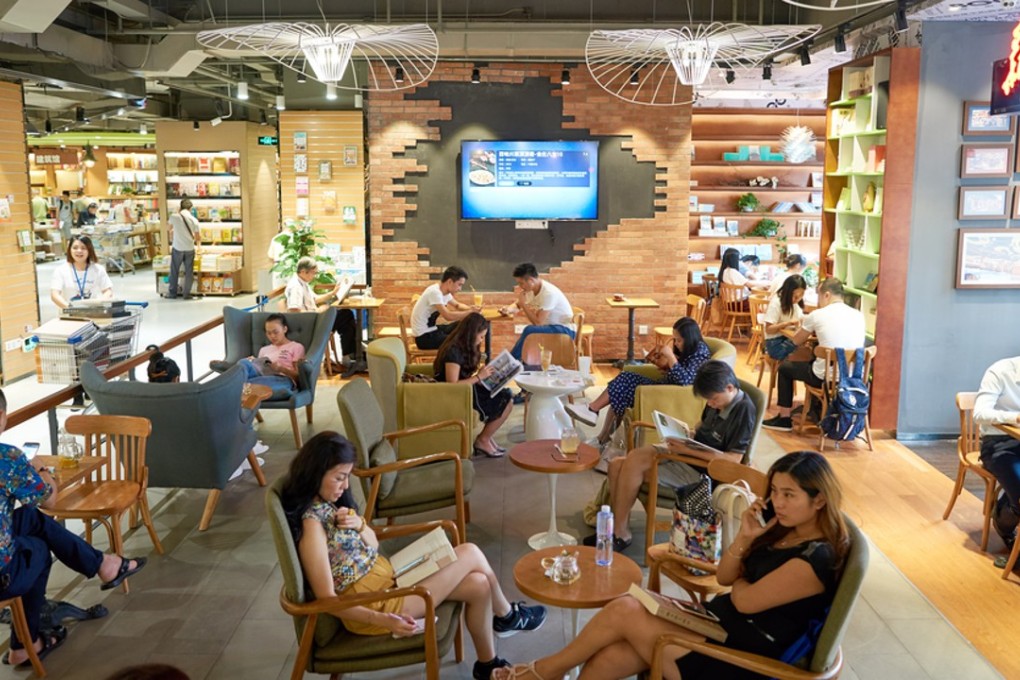 Bricks-and-mortar bookstores are opening up across China, feeding the trend for lifestyle experiences. Photo: Shutterstock