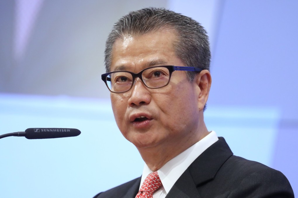 Hong Kong financial secretary Paul Chan Mo-po. Photo: Edward Wong