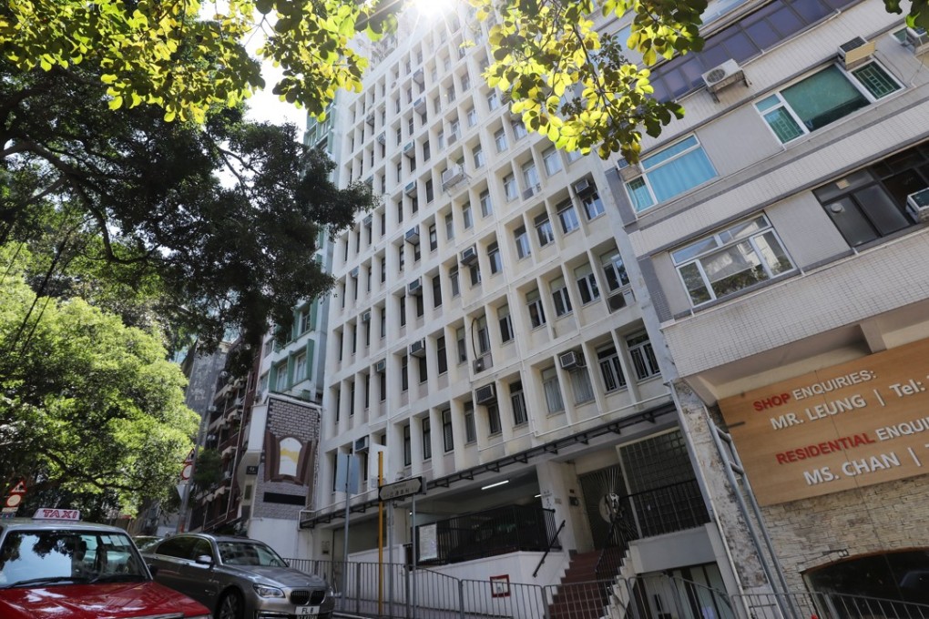 Exterior view of 5 Glenealy Road in Central. The building served as the staff quarters of the Hong Kong Anglican Church. Photo: Winson Wong
