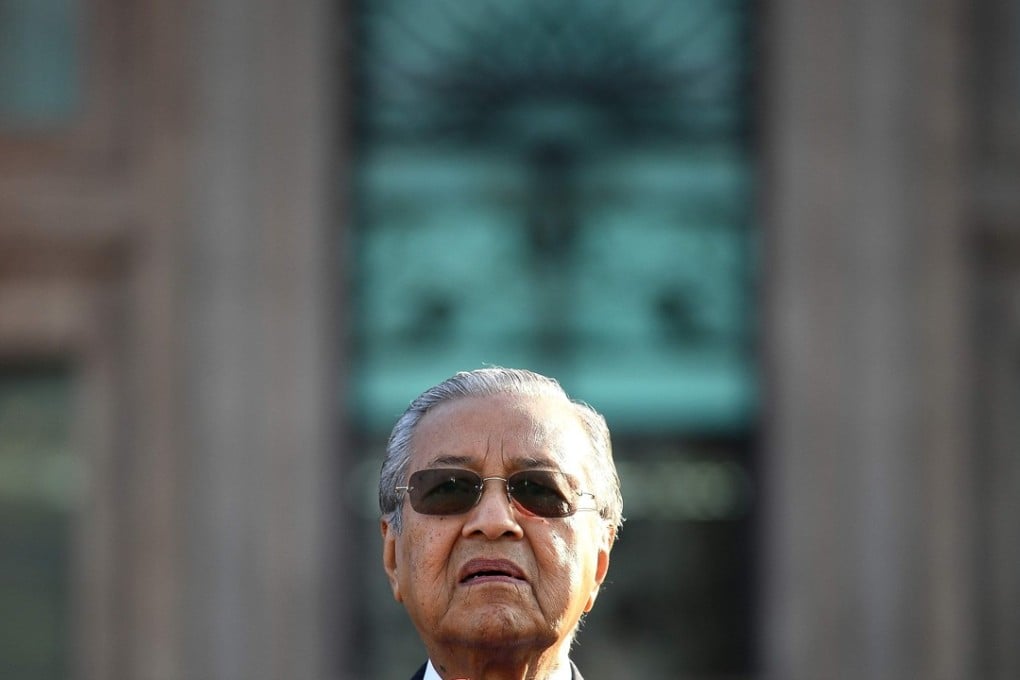 Malaysia's Prime Minister Mahathir Mohamad: ‘We need to do away with some of the unnecessary projects, for example the high-speed rail’. Photo: AFP