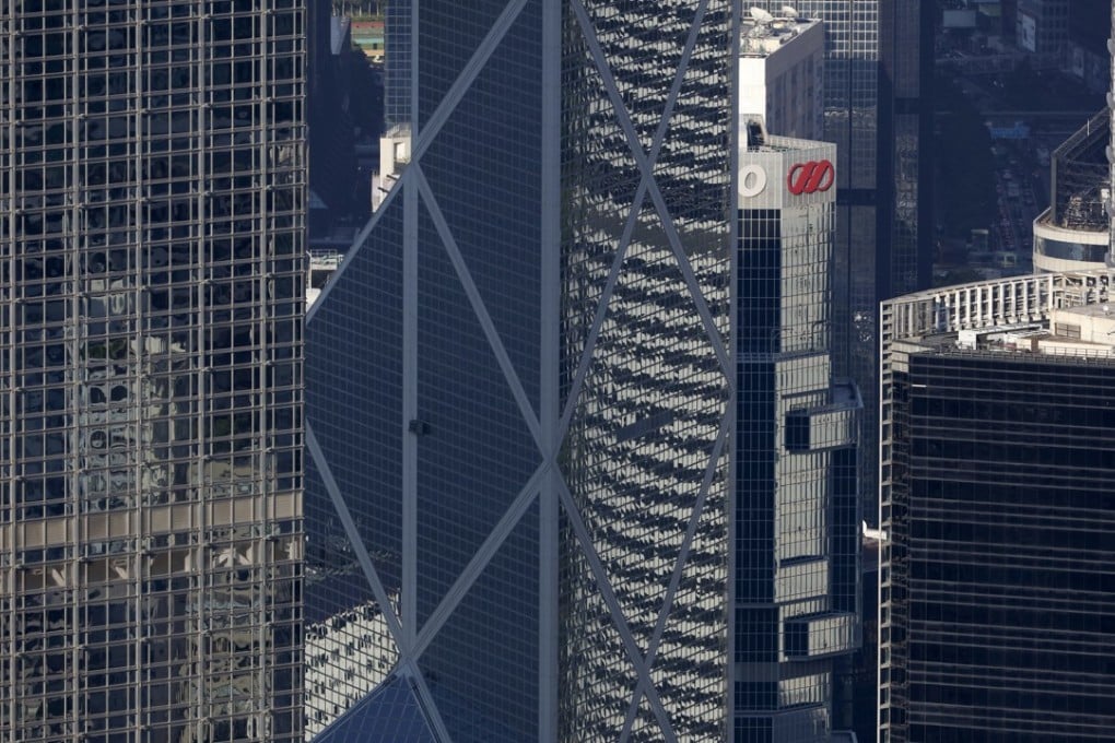 Office towers in Hong Kong’s Central financial district. Photo: Robert Ng