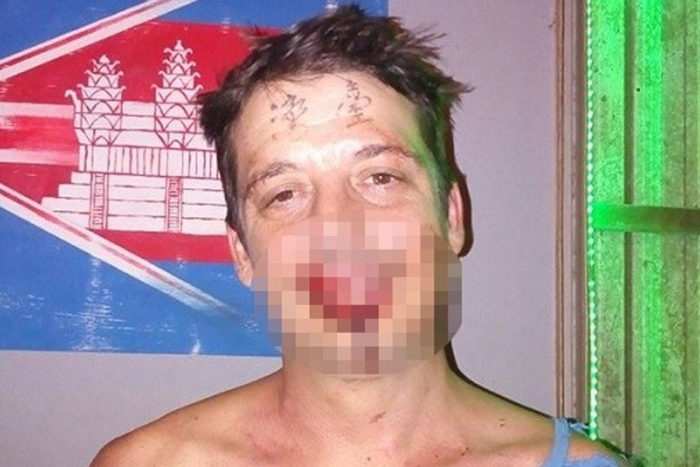 Paul Farrell, a Taiwanese citizen originally from Britain, was attacked by a group of Chinese men while in Cambodia, Taiwanese media reported. Photo: Taiwan News