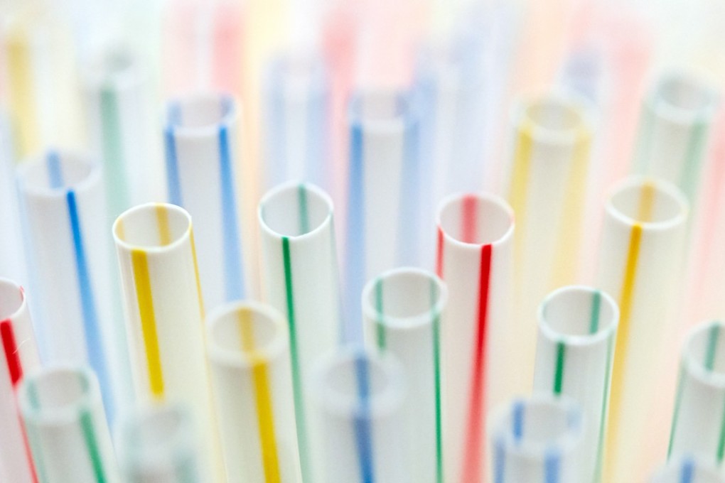Plastic straws in Berlin, Germany. The EU Commission on Monday presented its plan to ban single-use products, like plastic utensils, straws, coffee stirrers and cotton buds, in the fight against plastic waste. Photo: EPA