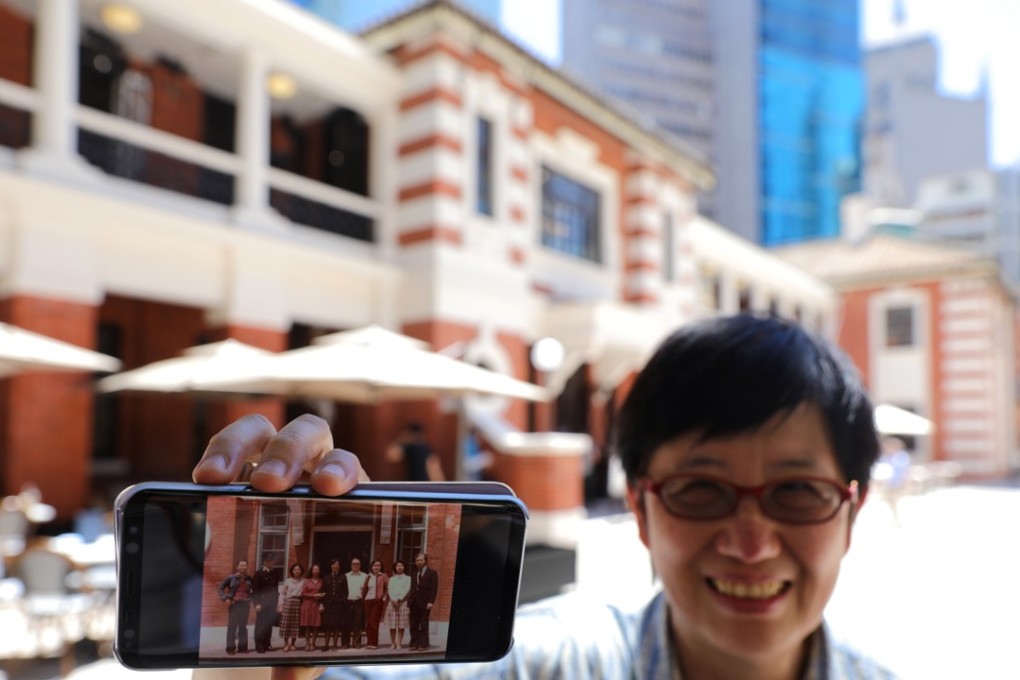 Kitty Li, a retired police officer who worked at Central Police Station before it closed, visited the new space on its opening day. Photo: Sam Tsang