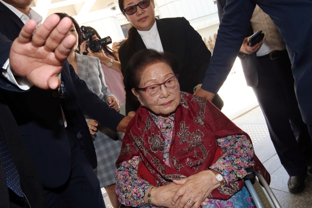 Lo To Lee-kwan accuses HSBC International Trustee of breaching its duty to the trust. Photo: David Wong