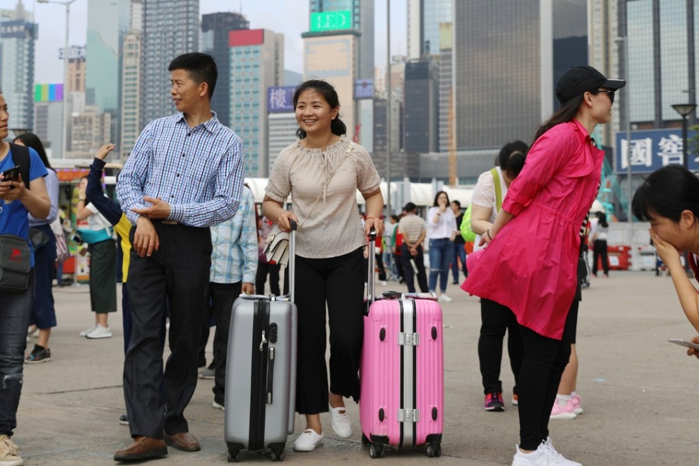 Hong Kong’s shopping and tourism sectors had recently been hit by anti-mainland China sentiment, which some analysts said deterred visitors from north of the border. Photo: Sam Tsang