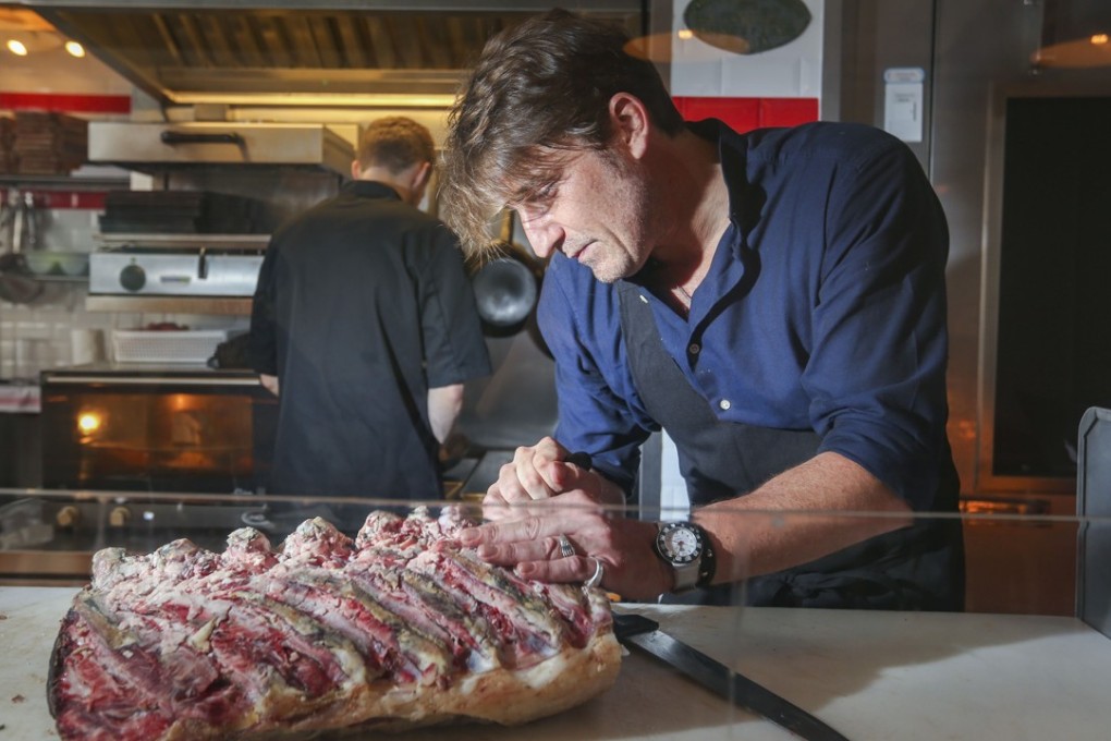 Ludovic Perrin, butcher and chef of Le Boucher Francais. Photo: Xiaomei Chen