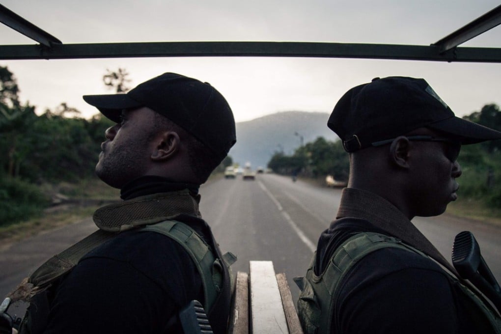 Soldiers patrol the streets of Buea, Cameroon. Photo: AFP