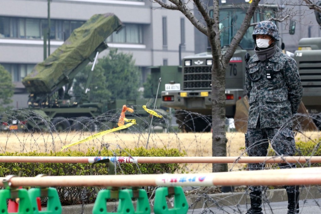 Japan Self-Defence Forces stands by a PAC-3 Patriot missile unit in Tokyo. The government is considering deploying more US missile systems in the north to guard against conflict on the Korean Peninsula. Photo: AP