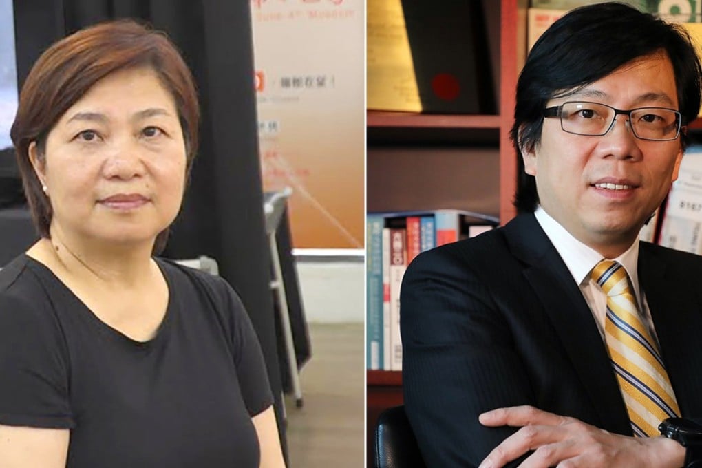 Gloria Fung and Kenneth Lam, two Hong Kong survivors of the Tiananmen crackdown in 1989. Photos: Lea Li, Edward Wong