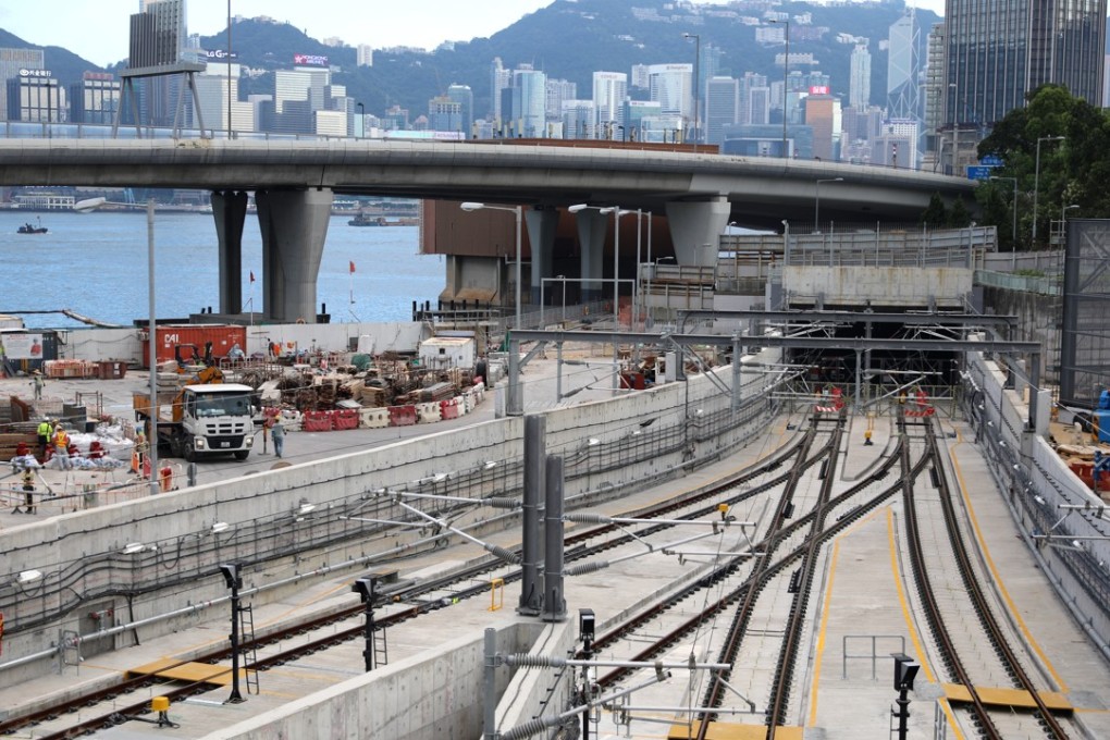 The Sha Tin-Central link is under construction. Photo: Sam Tsang
