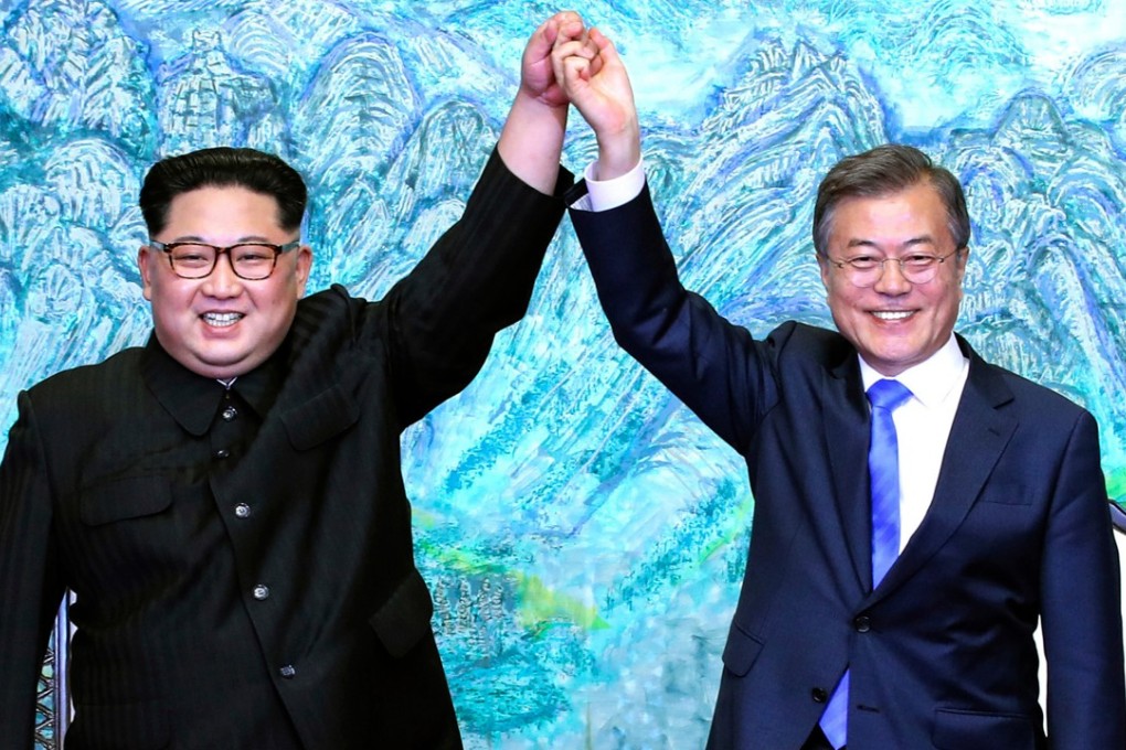 Has the spring of rapprochement turned to a summer of discontent for Kim Jong-un and Moon Jae-in? Photo: AP