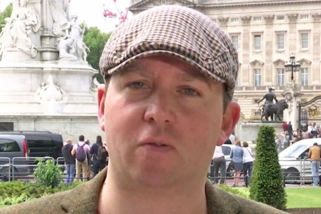 Thomas J,. Mace-Archer-Mills, Esq. is in fact Italian-American Tommy Muscatello. Photo: British Monarchist Society and Foundation via YouTube