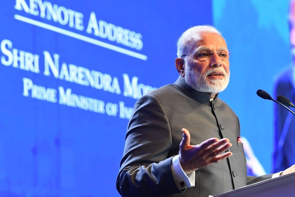 Indian Prime Minister Narendra Modi said during his speech at the Shangri-La Dialogue that India “does not see the Indo-Pacific region as a strategy or as a club of limited members”. Photo: AFP