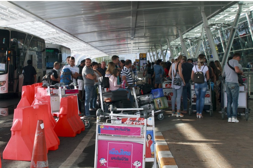 Queues at Phuket International Airport are often excruciating.