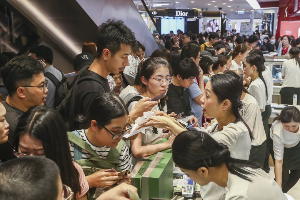 A department store in Hong Kong. According to analysts, the city should get ready to better serve a more sophisticated Chinese clientele. Photo: Edward Wong