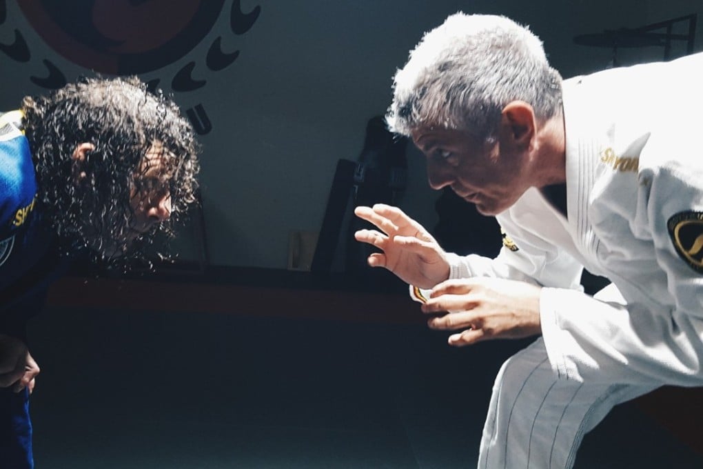 Anthony Bourdain trains with Kurt Osiander while filming his Parts Unknown show in San Francisco. Photos: Parts Unknown/Medium.com