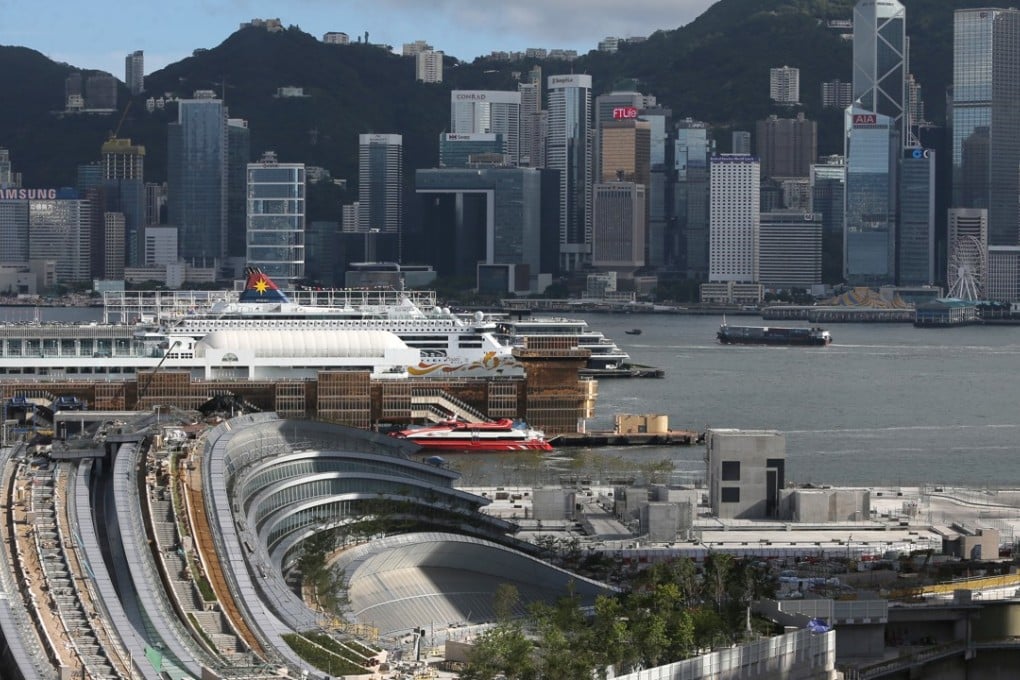 The West Kowloon terminus of the high-speed rail link is scheduled to be in operation by September. Photo: Sam Tsang