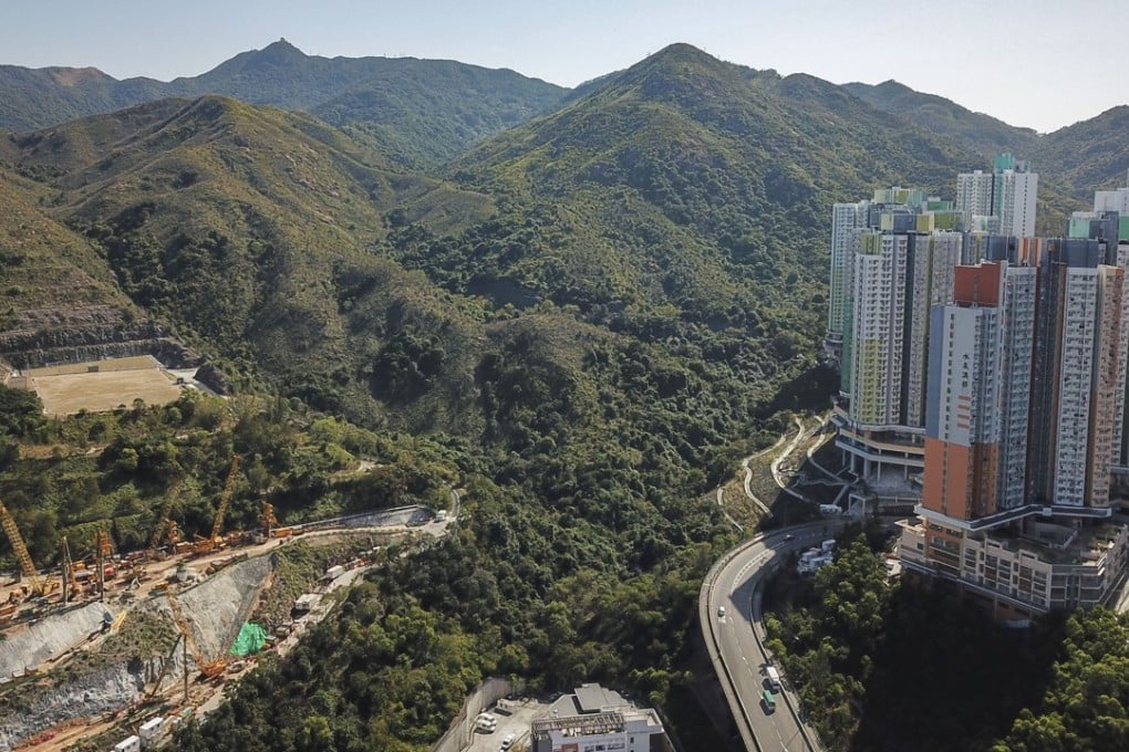 A study is underway to see whether it would be feasible to develop a site on the edge of Ma On Shan country park for public and senior housing. Photo: Winson Wong