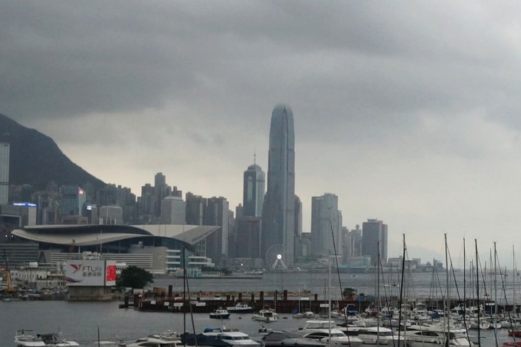 The tropical depression would “not pose a direct threat” to Hong Kong for the time being. Photo: Fung Chang