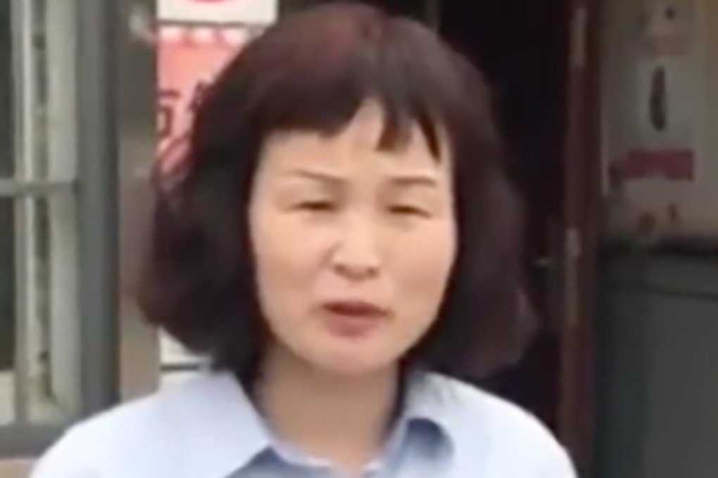 Zeng Hanxi described how she and her passengers came to the aid of the woman. Photo: PearVideo