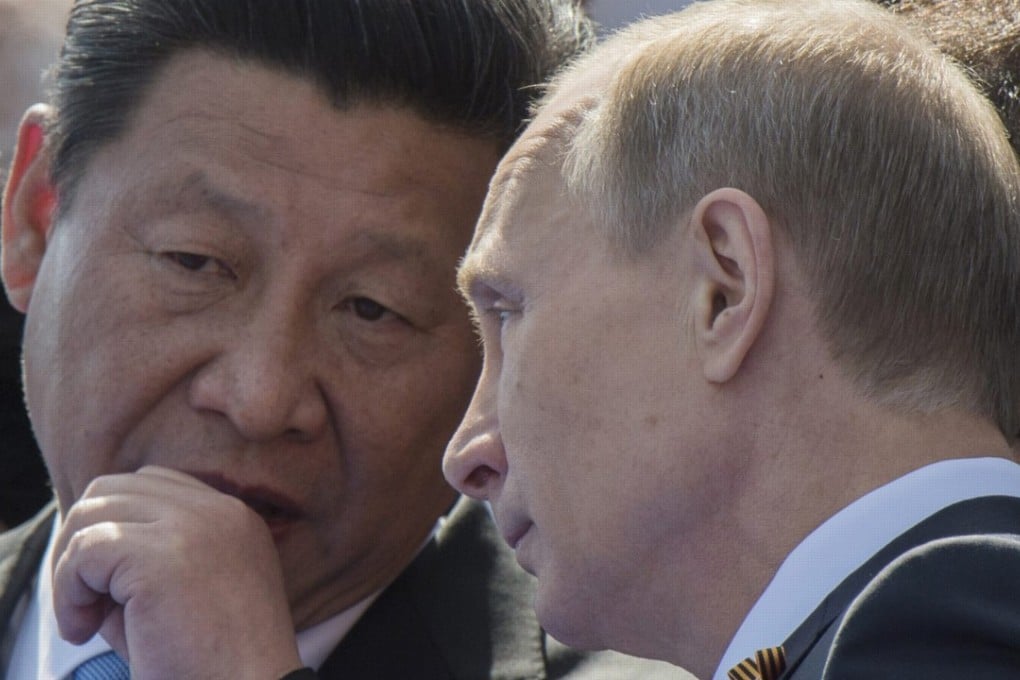 Vladimir Putin and Xi Jinping pictured in Moscow in 2015. Xi has visited the Russian capital more than 20 times since coming to power. Photo: EPA